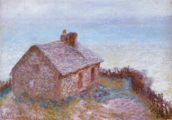 Claude Oscar Monet : Customs House at Varengeville